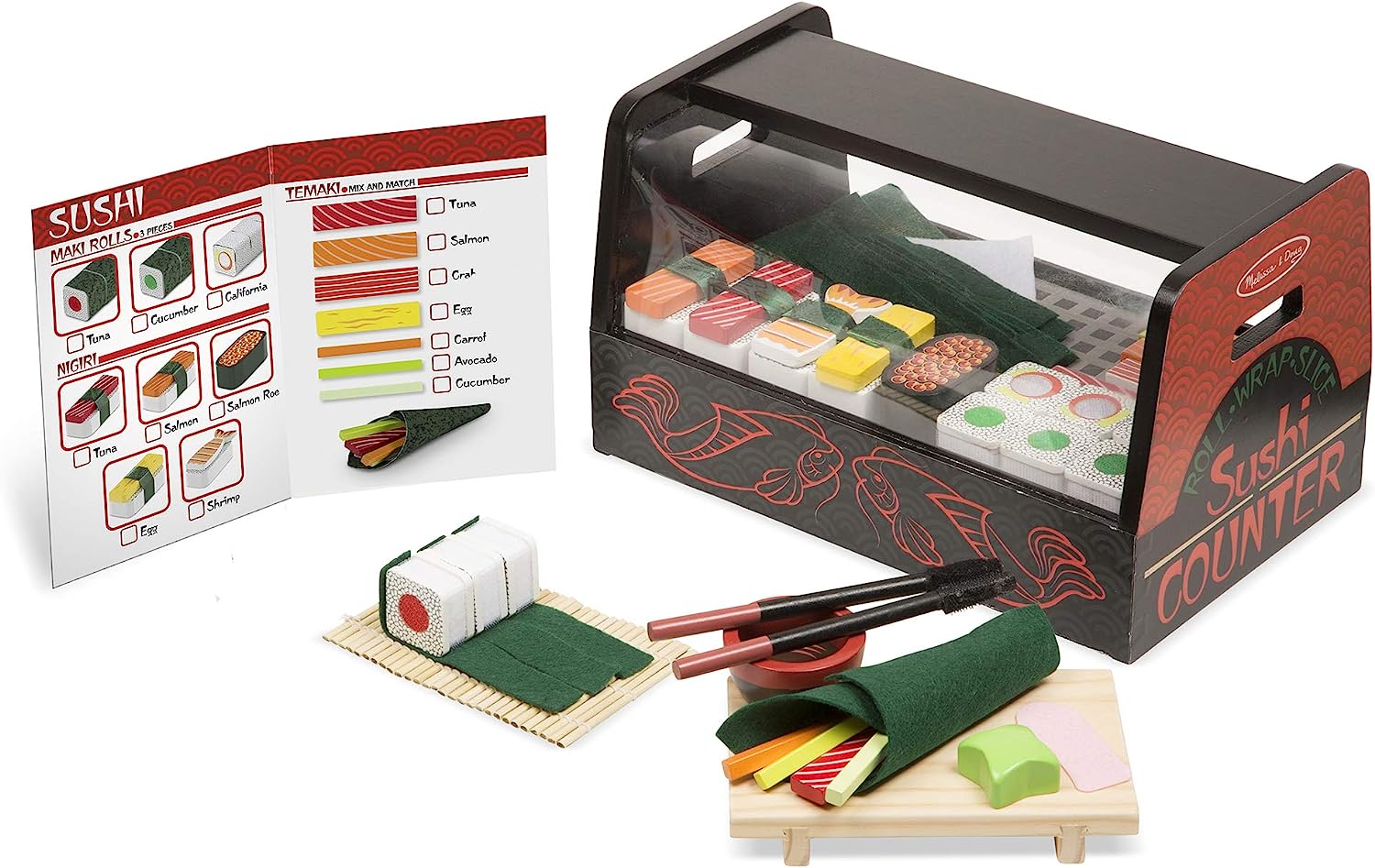 Roll, Wrap & Slice Sushi Counter Toy