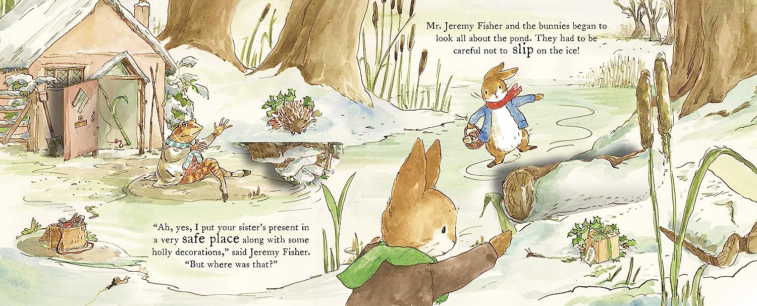 Peter Rabbit The Christmas Present Hunt: A Lift-the-Flap Storybook