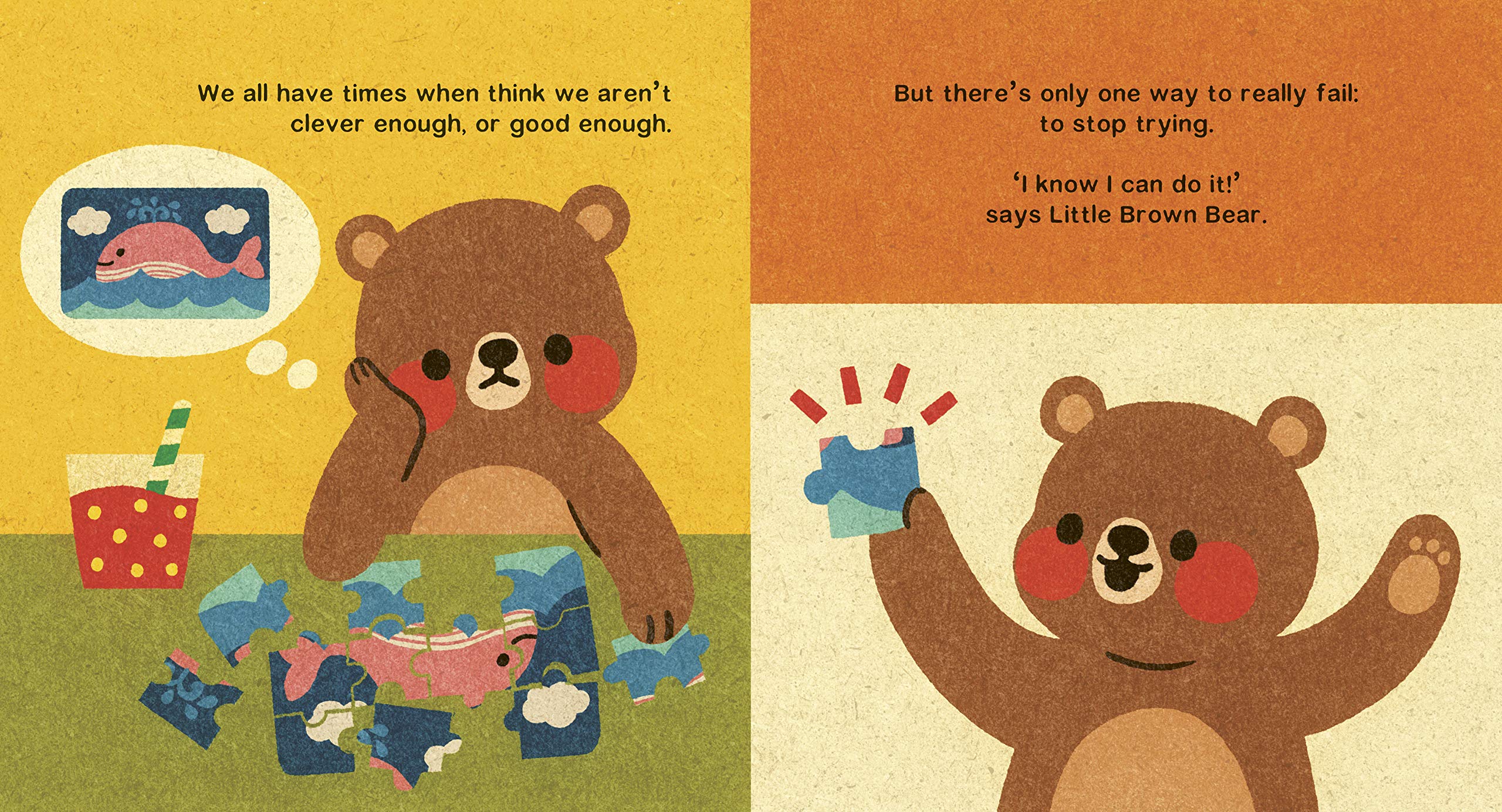 It's OK to Make Mistakes - Little Brown Bear