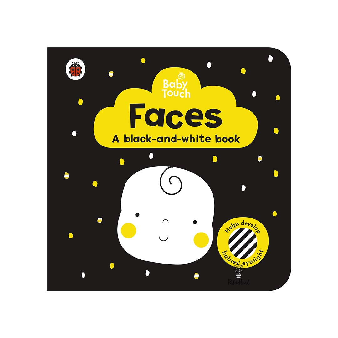 Baby Touch: Faces : A black-and white-book
