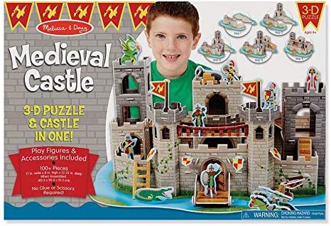 Medieval Castle 3-D Puzzle