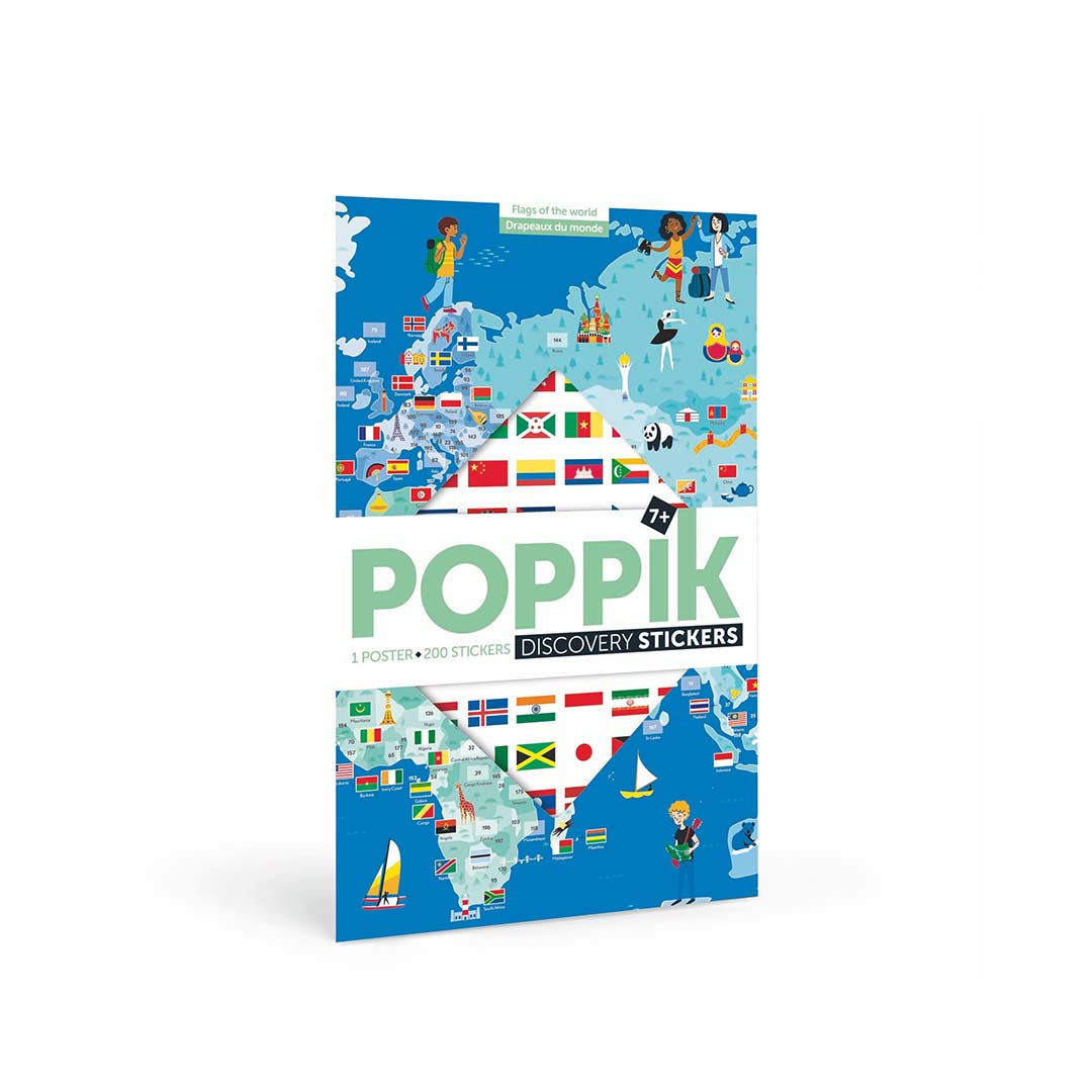 Poppik Flags Poster + Stickers