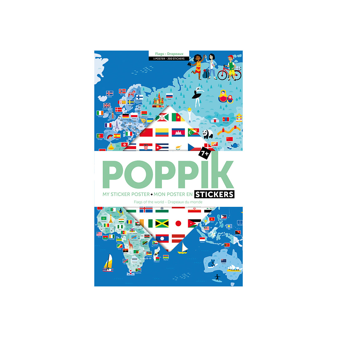 Poppik Flags Poster + Stickers