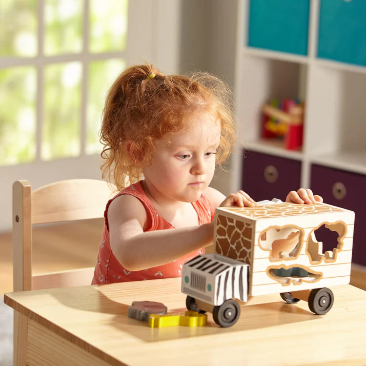 Animal Rescue Shape Sorting Truck