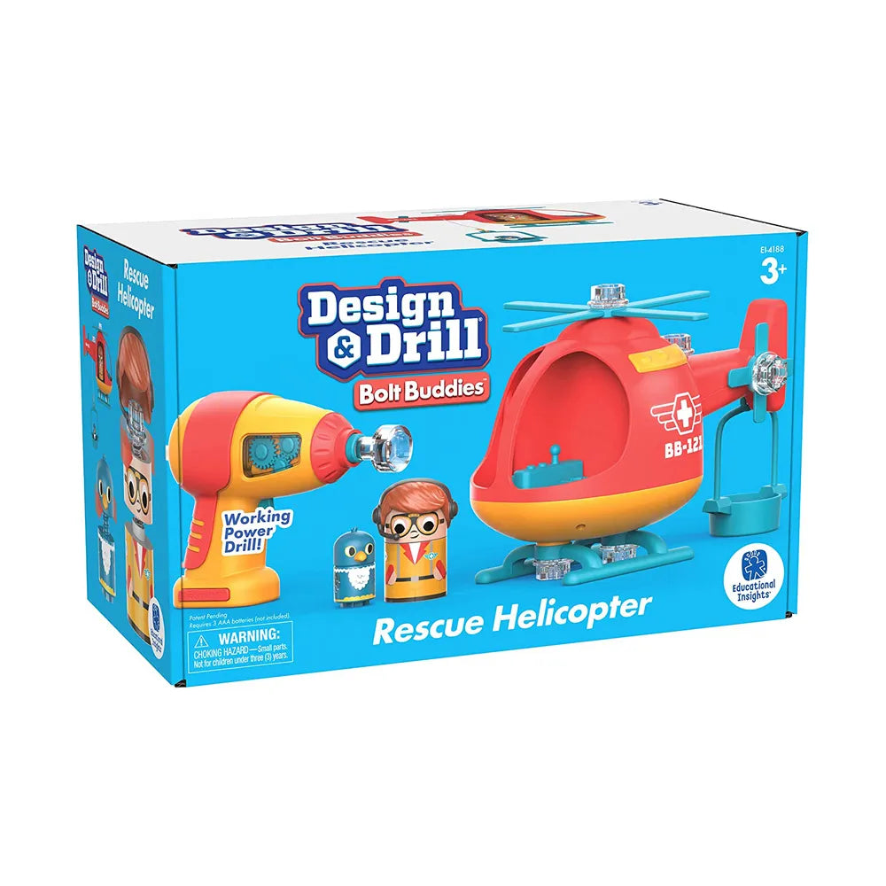 Design & Drill® Bolt Buddies® Rescue Helicopter