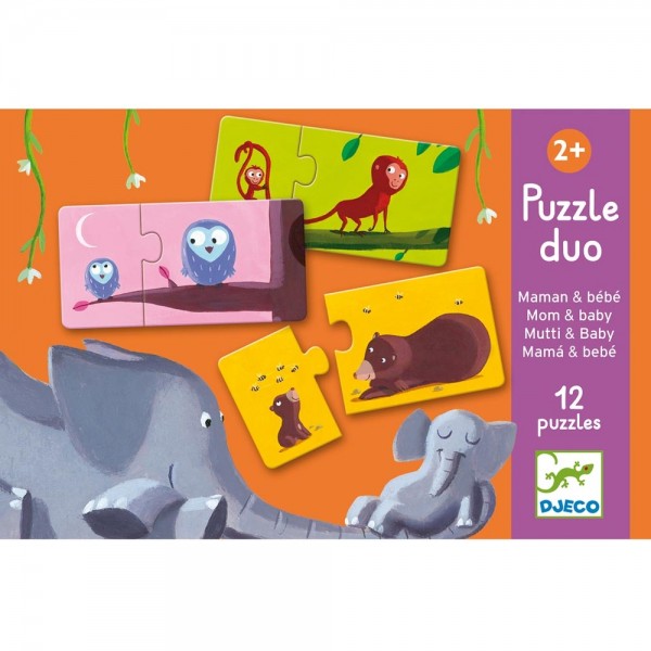Puzzle Duo – Mom & Baby