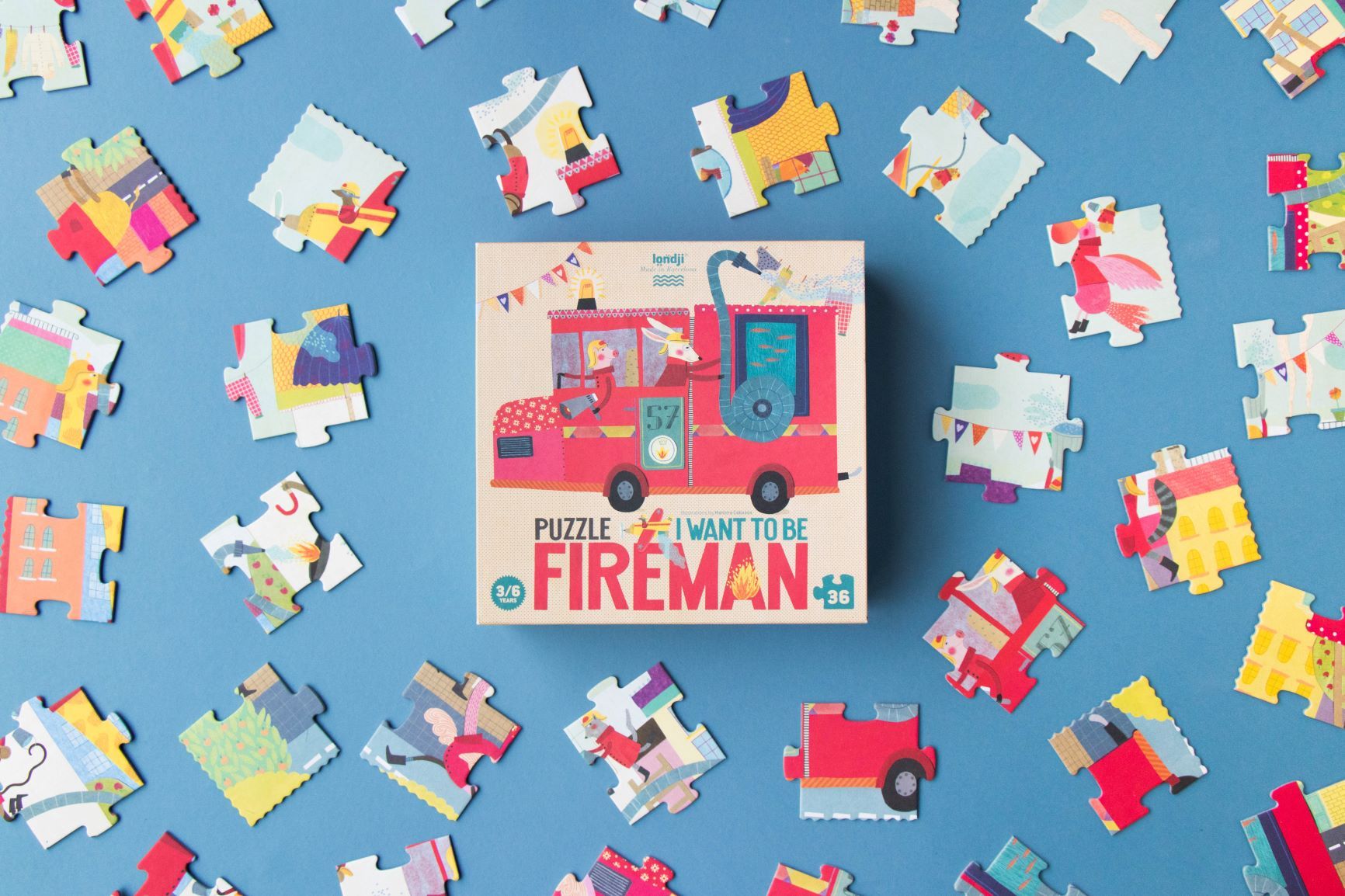 I Want To Be Fireman Puzzle